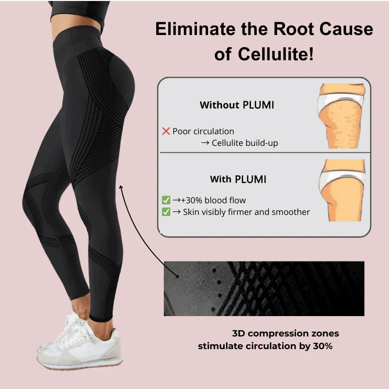 3D Leggings - High Waist & Compression