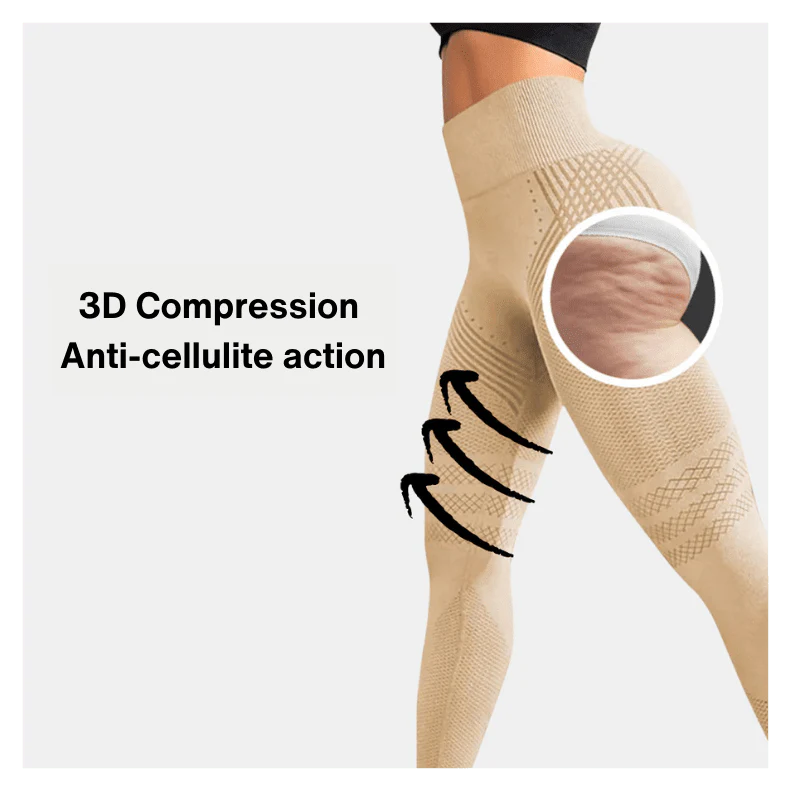 3D Leggings - High Waist & Compression