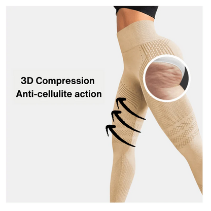 3D Leggings - High Waist & Compression